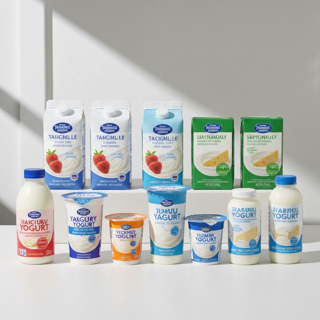 Tejsavó termékek és joghurt